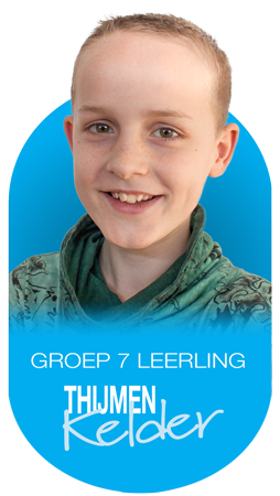 Quote van Thijmen Kelder - leerling groep 8 Thijmen Kelder